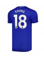 Everton Ashley Young #18 Domácí Dres 2024-25 Krátký Rukáv